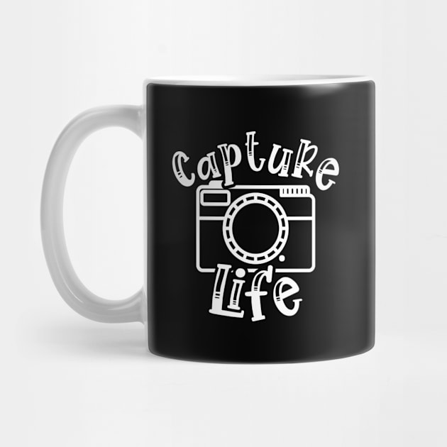 Capture Life Photographer Camera by GlimmerDesigns